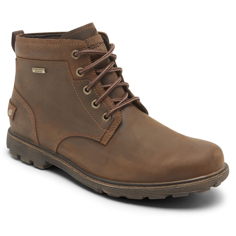 Rockport Mens Rugged Bucks 2 Chukka - Boots Brown - LDY209547